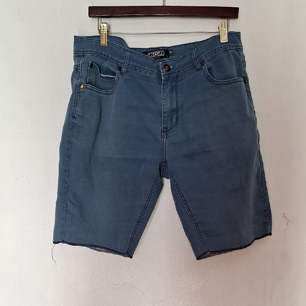 Fila Men's Denim Blue Jean Shorts